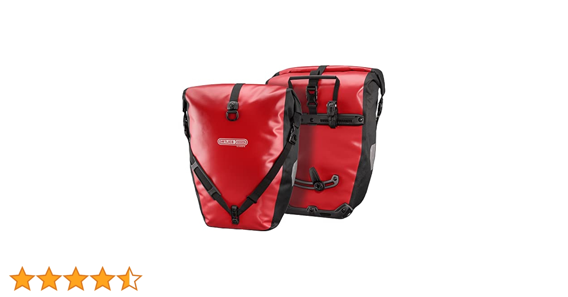 ORTLIEB バックローラークラッシック40L(2個セット)赤 　キャリア無し ORTLIEB オルトリーブ バックローラークラシック QL2.1 (ペア